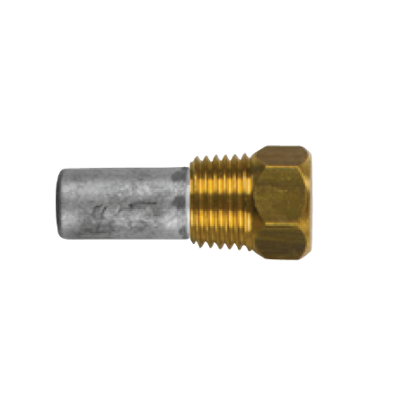 Martec anodo Ø10 L.15 completo di tappo 1/4''Bspt