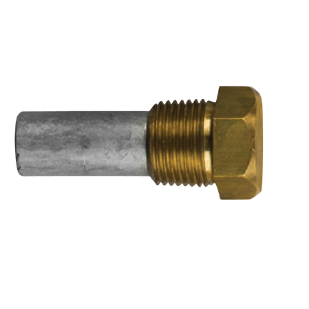 Martec anodo Ø10 L.26 completo di tappo  1/4''Bspt