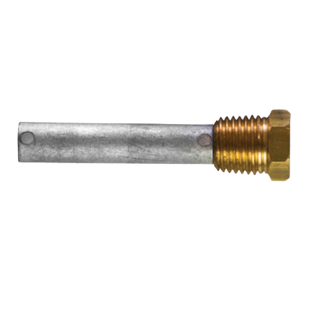 Martec anodo Ø10 L.40 completo di tappo  1/4''Bspt