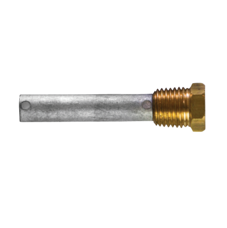 Anodo Sen-Dure pencil anode Ø 9,5 L. 44 completo di tappo th.1/4'' NPT