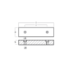 Plate for Flaps - 190x50x25