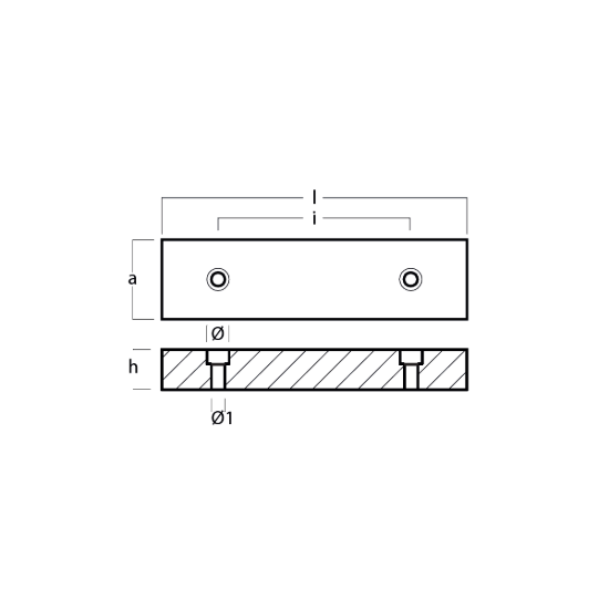 Plate for Flaps - 190x50x25