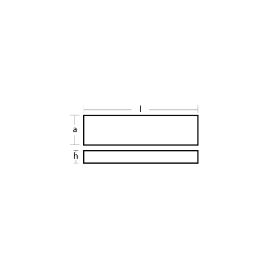 Oval plate for hull (19.29"x 1.89"x 0.79"H)