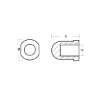 Varifold prop nut VF108/VF120 3 & 4 blades