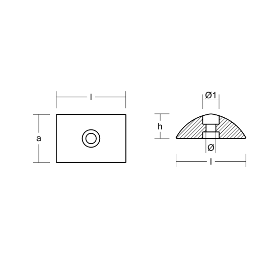 Sleipner propeller nut