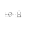 CMC MARINE  bow thruster propeller anode