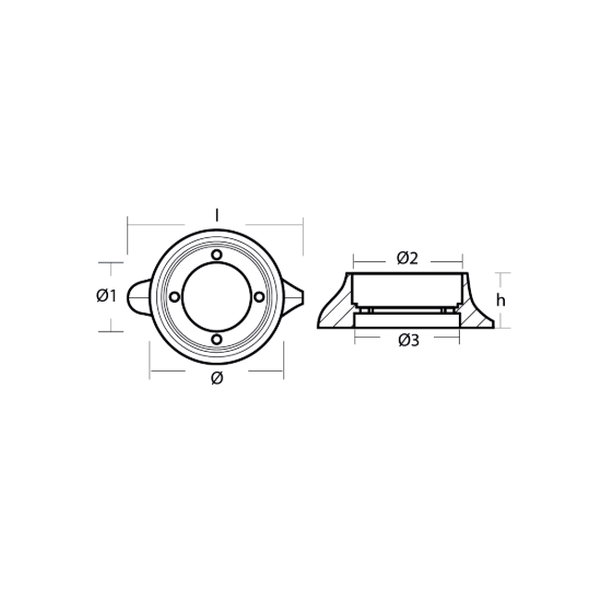 Volvo ring for sail drive 110