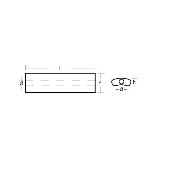 Volvo Penta Bar for SX outdrive