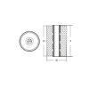 Volvo Penta anode for exhaust pipe - Anodo per tubo di scarico