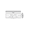 Mercury Power Trim Anode -  Anodo per trim Mercury