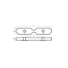 Yamaha Small anode for crankcase cylinder - Anodo interno per motore Yamaha
