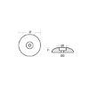 Disc anode single Ø190mm Heavy