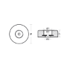 Disc anode for Stern 120*35mm