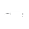 Hang on Zinc anode 4kg cable lenght 6mt