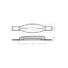 weld on anode Spanish Type 2,5kg