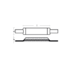 ingot type weld on anode 4,5 kg