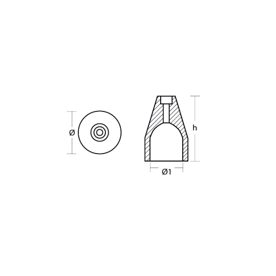 Orvea prop anode Ø56