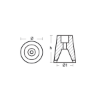 Solè Prop anodes Ø 25
