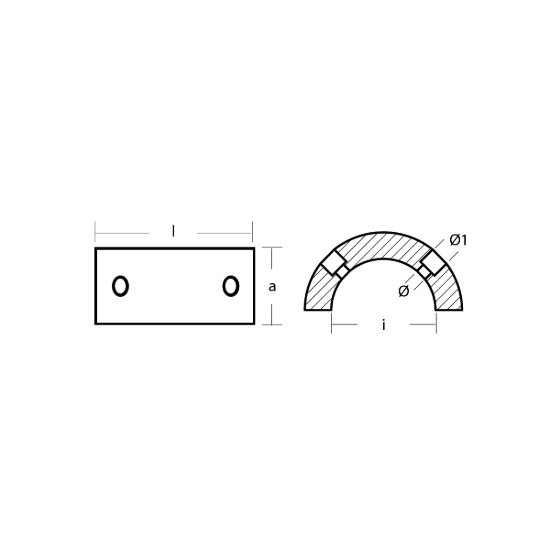 Gori collar for 3-blade shaft Ø15''-16''