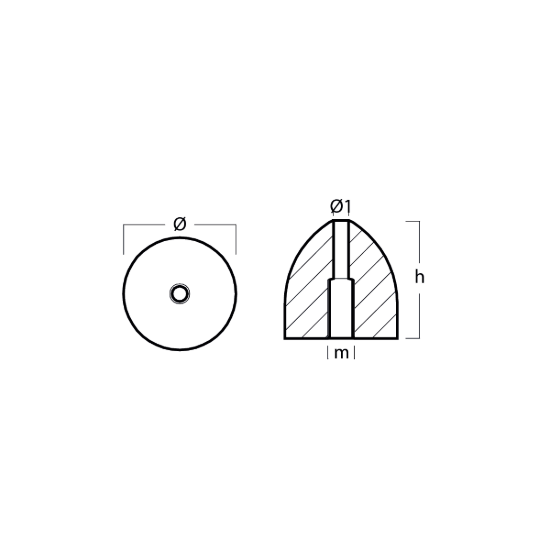 Varifold propeller nut