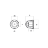 Craftsman Marine propeller nut Ø52