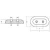Thruster side plate anode