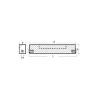 Johnson -Evinrude Power Trim anode - Anodo per trim Johnson -Evinrude