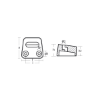 Omc block anode for transom - Anodo per piede poppiero OMC