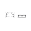 OMC  Front Gearcase Anode - Anodo frontale piede poppiero