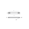 Mercury/Mercruiser Trim Steering Cylinder anode - Anodo mercury Mercruiser per trim