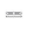Selva Bar anode for engine - Barra per motori Selva