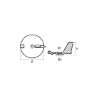 Selva trim tab anode - Pinna per Motori Selva