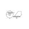 Suzuki trim tab anode - Pinna per Motori Suzuki