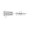Volvo Penta cavitation plate for outdrive - Anodo per piede poppiero Volvo Penta