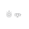 Yamaha round plate engines - Rondella per motori Yamaha