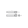 Yamaha Small anode for crankcase cylinder - Anodo interno per motore Yamaha