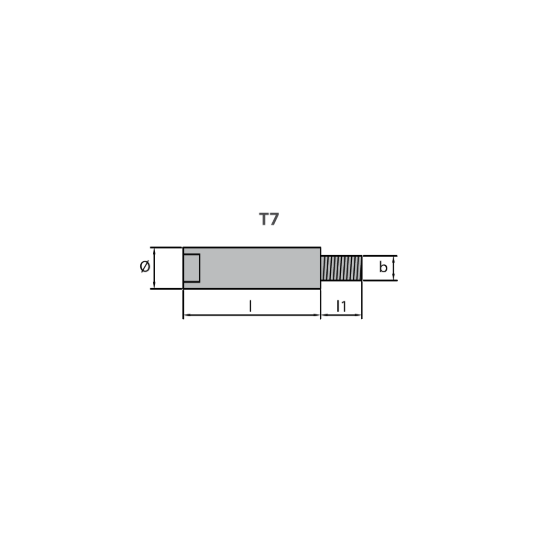 Yanmar pencil anode Ø20 L.30
