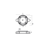 Yanmar collar for Saildrive - Collare per Saildrive Yanmar