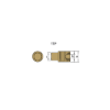 General Motors (same of 2027TP) brass plug th. 3/8'' Bspt