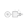 Condaria pencil anode for A/C system